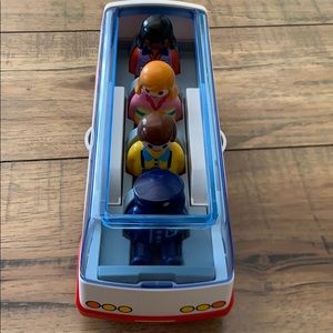 Playmobil 1-2-3 Airport Shuttle Bus